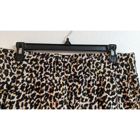 Cabi #5680 "Pivot Spotted Jogger" Leopard Print Cotton Blend Comfy Lounge Pant M - Picture 3 of 10